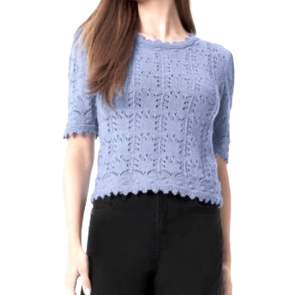 NWT Sam Edelman Periwinkle Sweater- XS - Picture 1 of 3